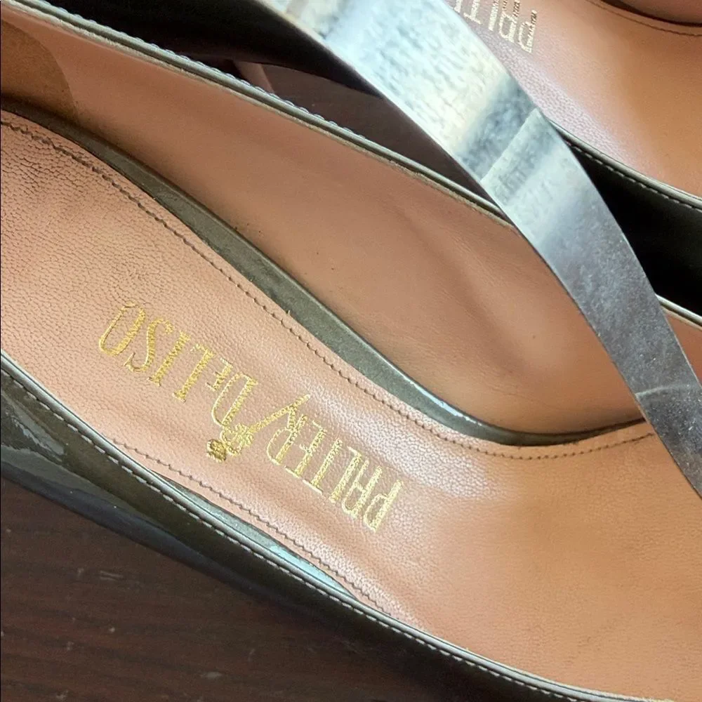 Chic Olive Green Stilettos